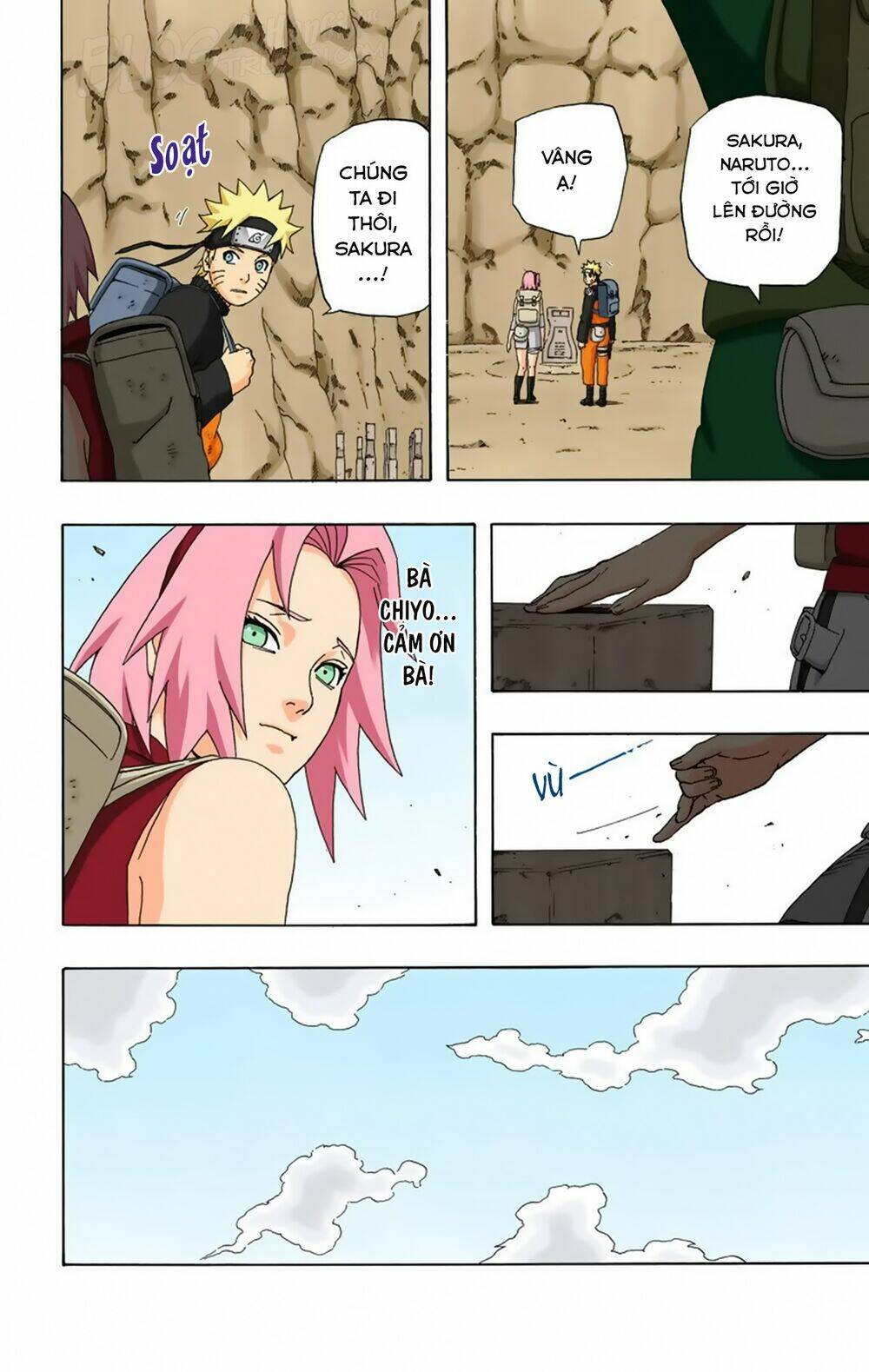 cửu vĩ hồ ly màu chapter 281: - con đường đến chỗ sasuke - Trang 2