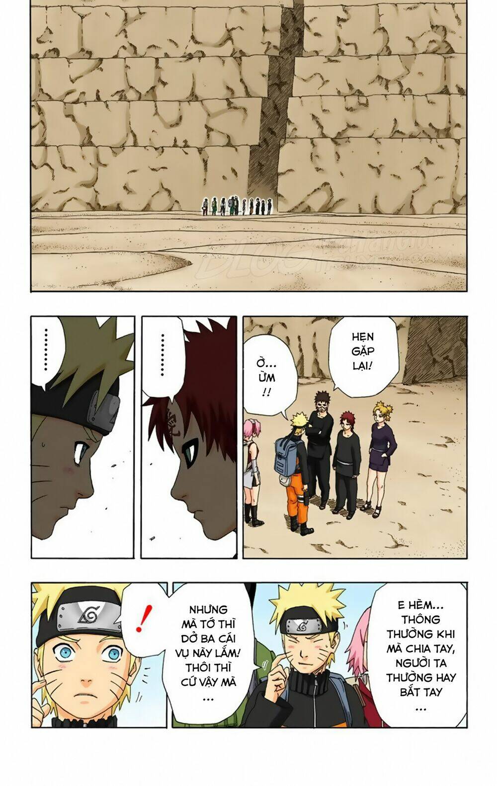 cửu vĩ hồ ly màu chapter 281: - con đường đến chỗ sasuke - Trang 2