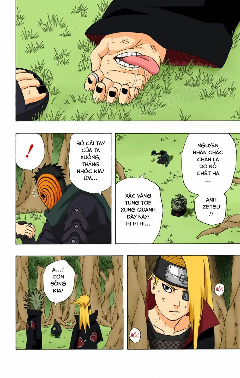 cửu vĩ hồ ly màu chapter 281: - con đường đến chỗ sasuke - Trang 2