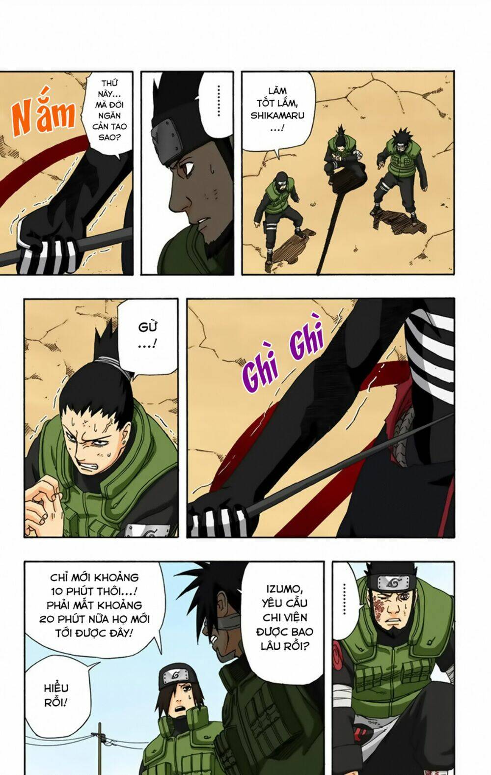 cửu vĩ hồ ly màu chapter 324: phân tích của shikamaru - Trang 2