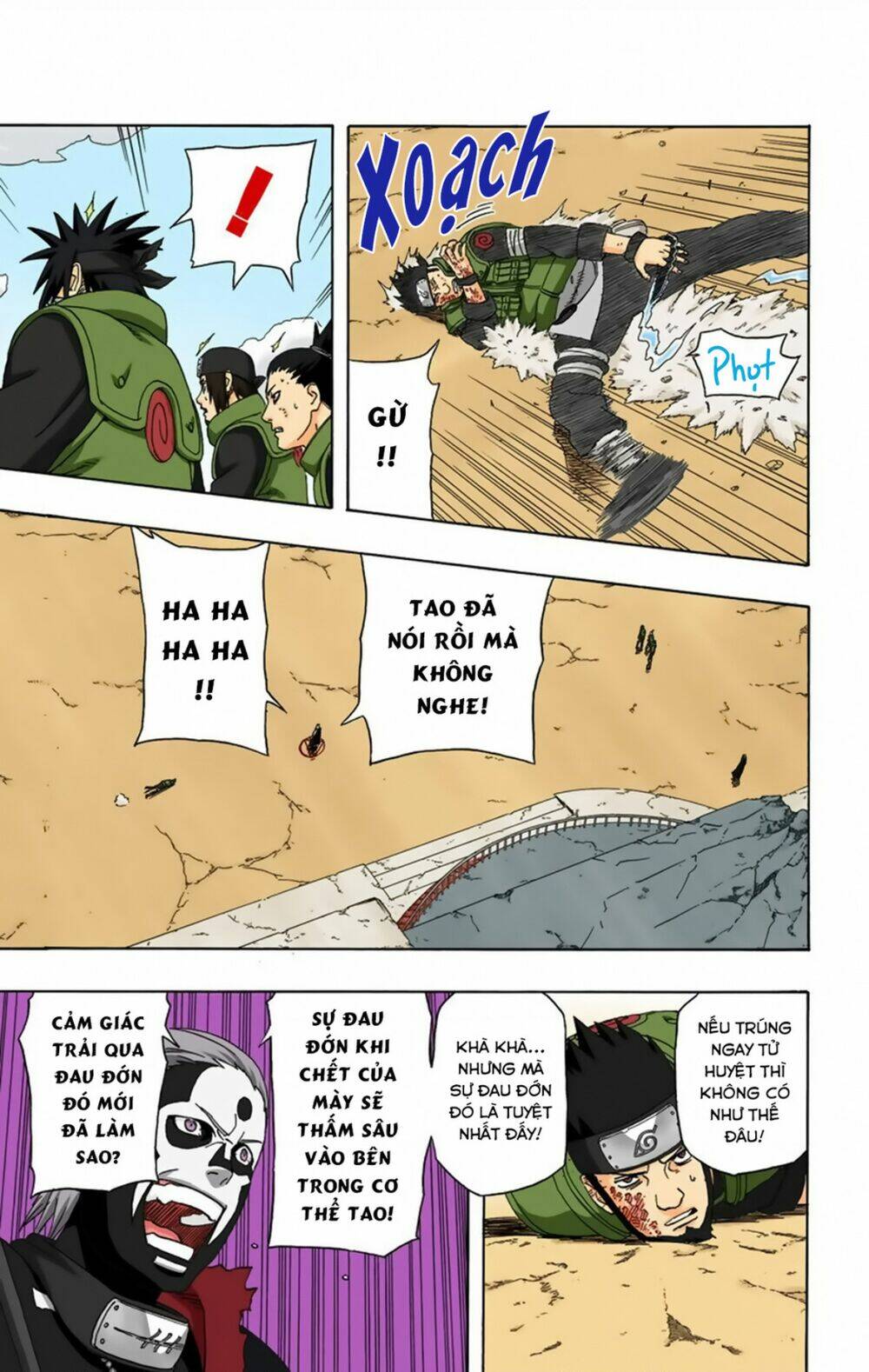 cửu vĩ hồ ly màu chapter 324: phân tích của shikamaru - Trang 2