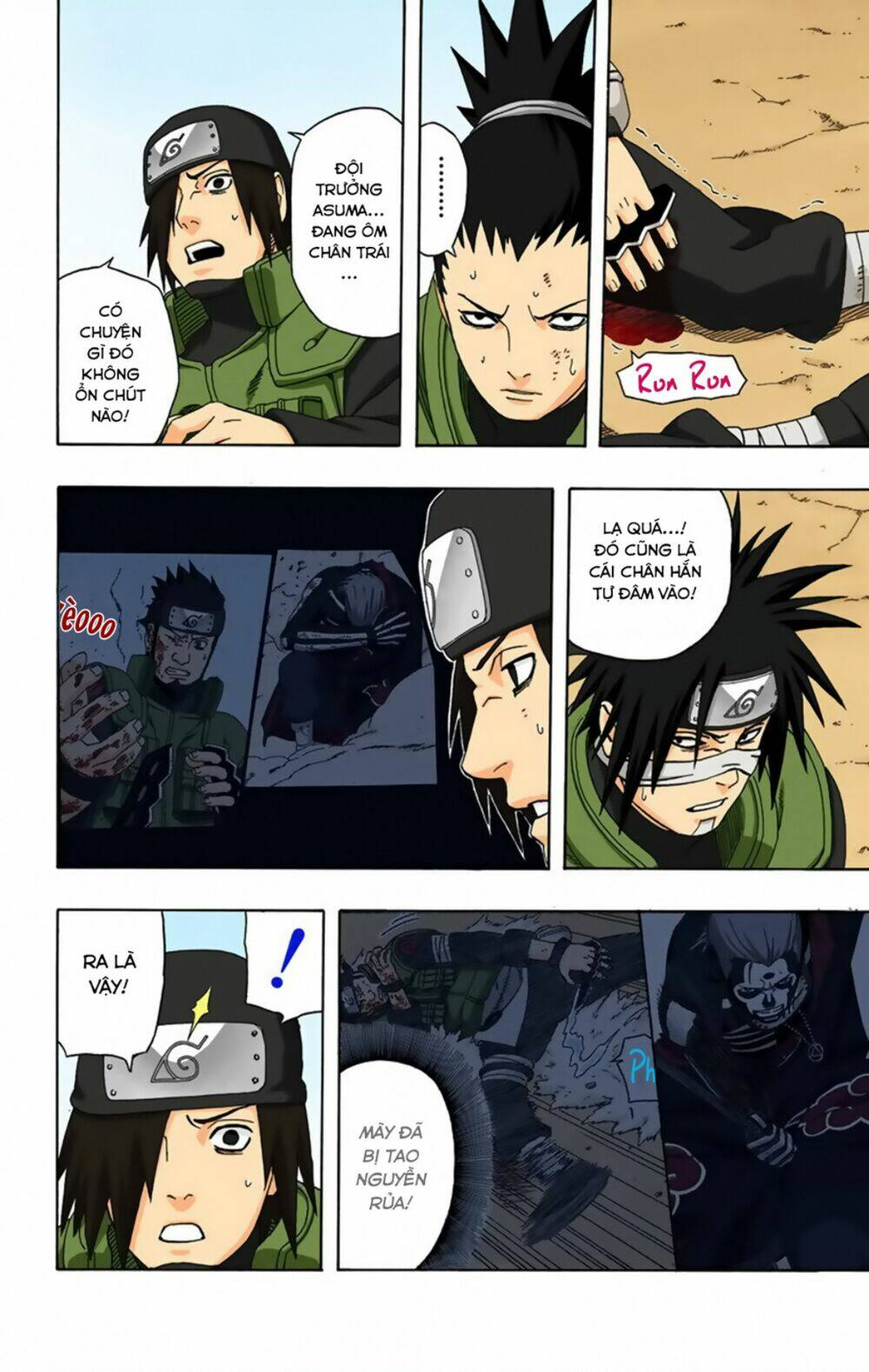 cửu vĩ hồ ly màu chapter 324: phân tích của shikamaru - Trang 2