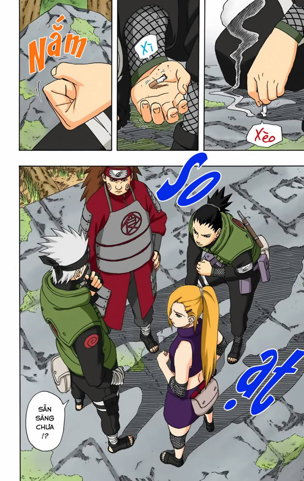 cửu vĩ hồ ly màu chapter 332: trận chiến của shikamaru - Trang 2