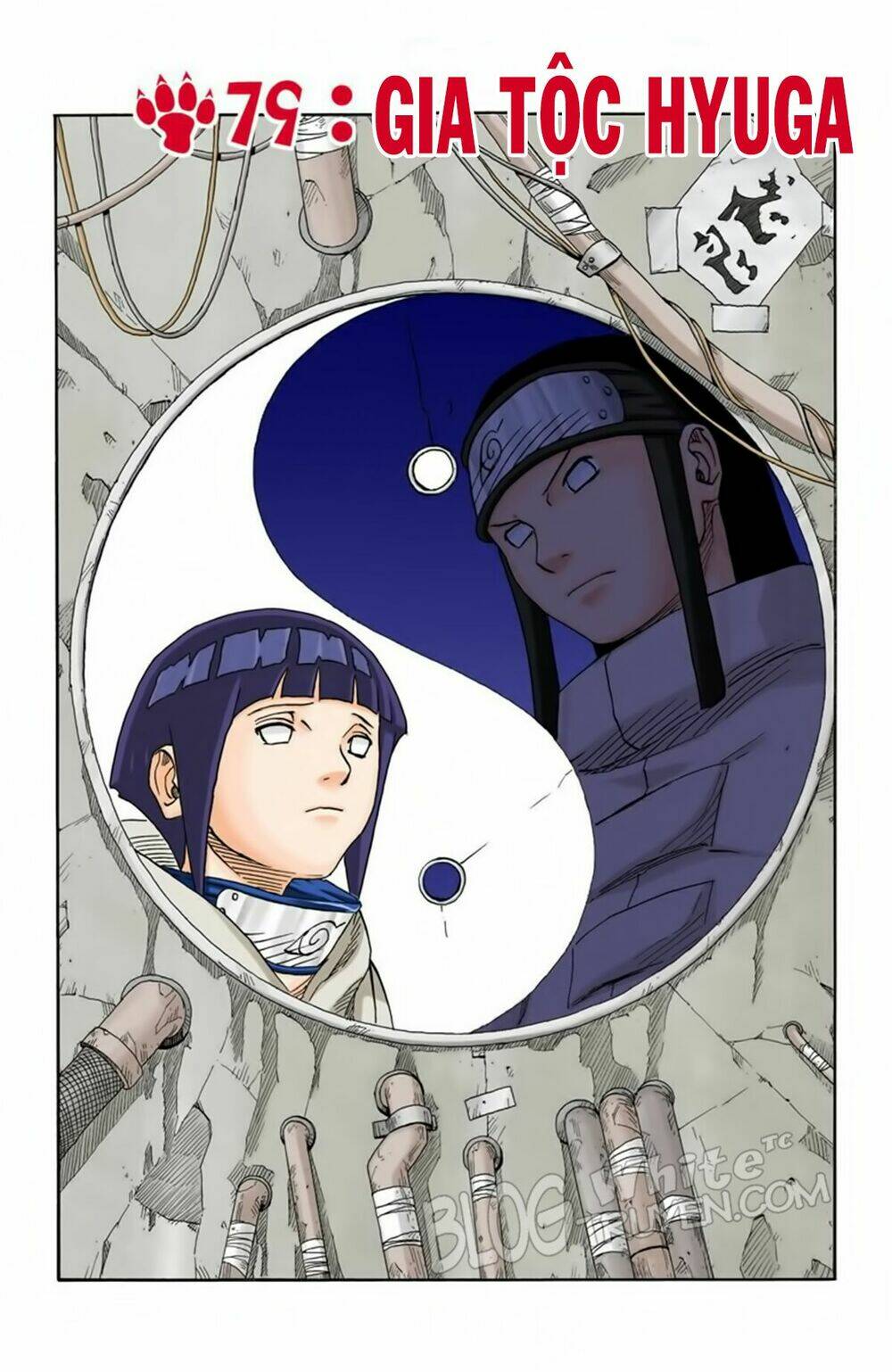 cửu vĩ hồ ly màu chapter 79: - gia tộc hyuga - Trang 2