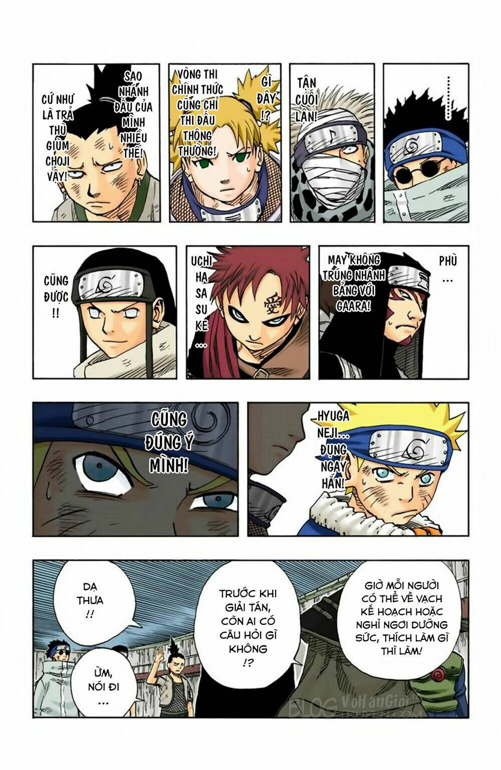 cửu vĩ hồ ly màu chapter 89: - nguyện vọng của naruto - Trang 2