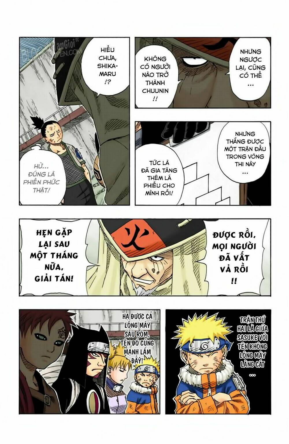 cửu vĩ hồ ly màu chapter 89: - nguyện vọng của naruto - Trang 2