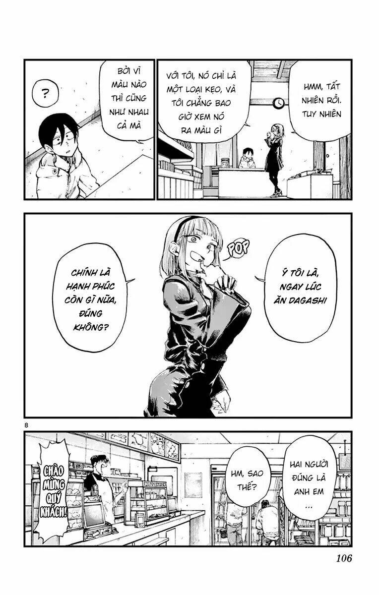 dagashi kashi chapter 165: - kẹo tắc kè hoa - Trang 2