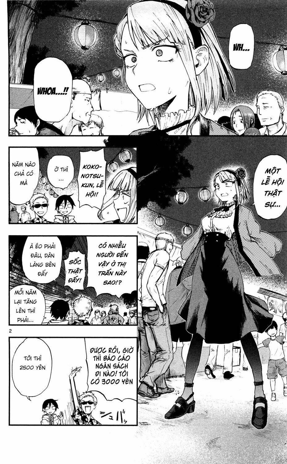 dagashi kashi chapter 54: - lễ hội mùa hè (2) - Trang 2