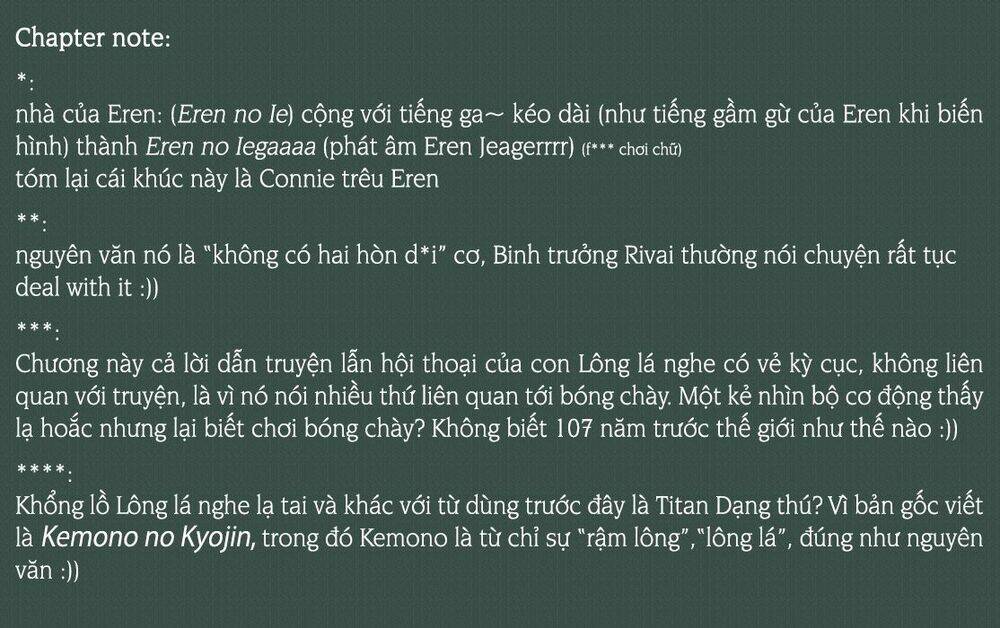 Đại Chiến Người Khổng Lồ Chapter 79 - Trang 2