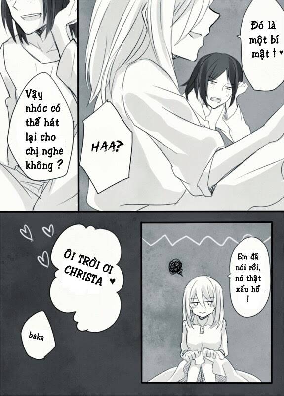 Đại chiến Titan - Doujinshi về các cô gái Chapter 50 - Trang 2