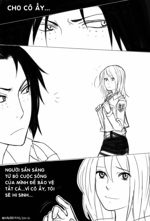 Đại chiến Titan - Doujinshi về các cô gái Chapter 55 - Next Chapter 57