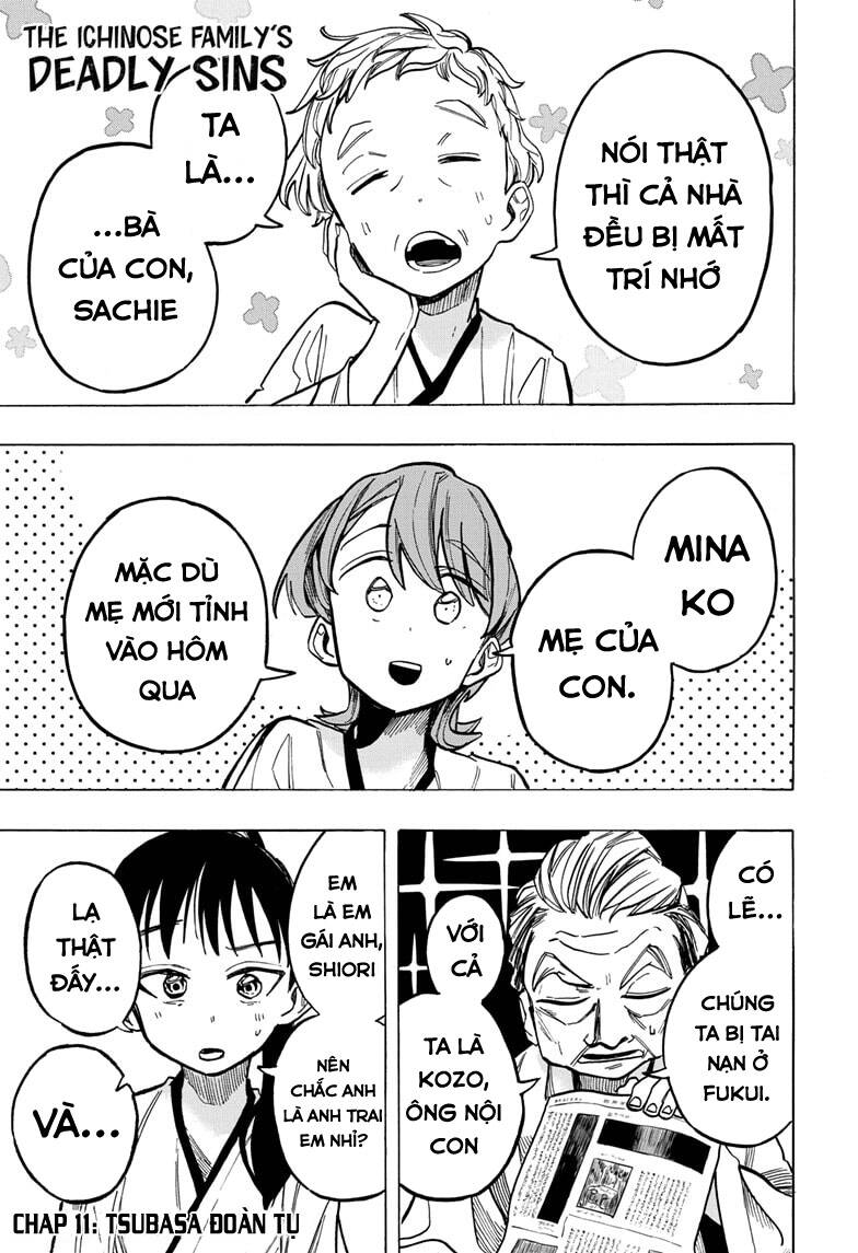 đại tội của nhà ichinose chapter 11: tsubasa đoàn tụ - Trang 2