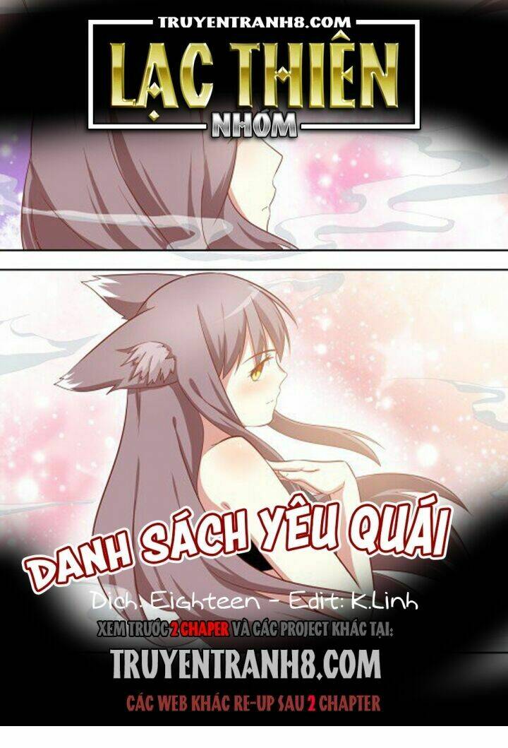 Danh Sách Yêu Quái Chapter 39 - Trang 2