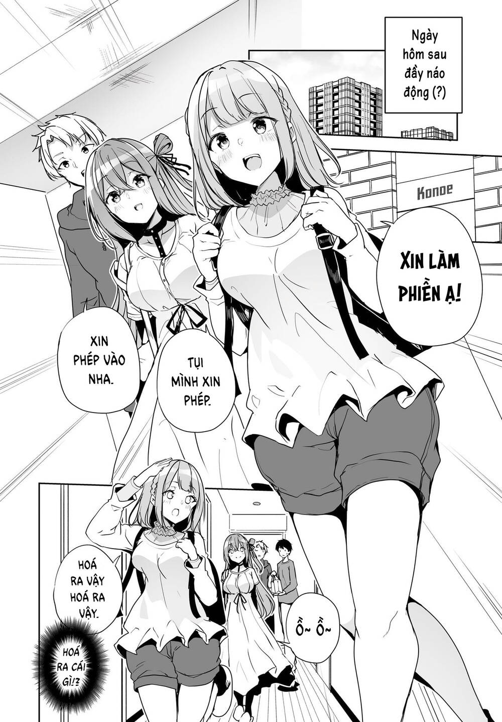 danshi da to omotteita osananajimi to no shinkon seikatsu ga umakuiki sugiru kudan ni tsuite chapter 4 - Trang 2