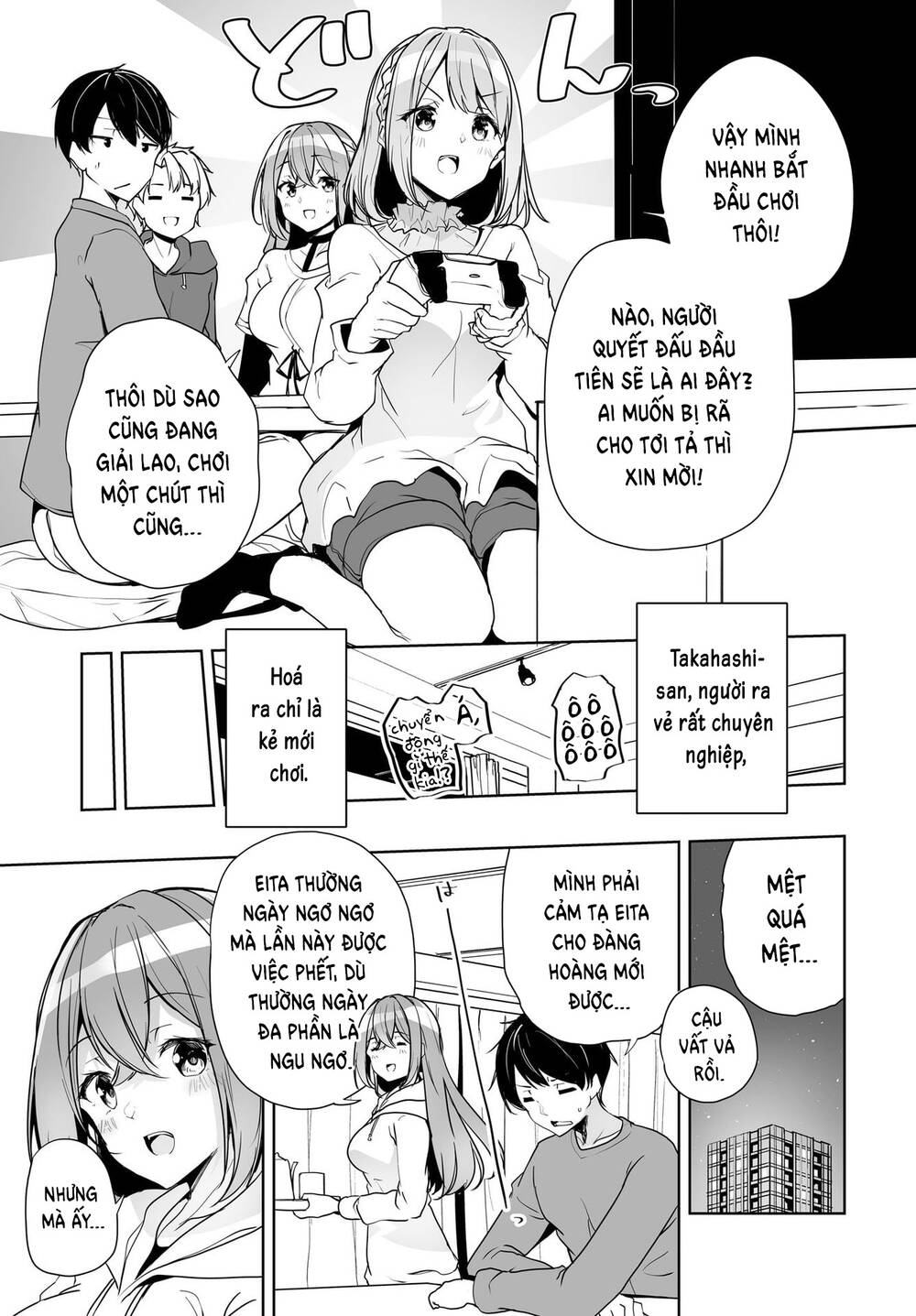 danshi da to omotteita osananajimi to no shinkon seikatsu ga umakuiki sugiru kudan ni tsuite chapter 4 - Trang 2