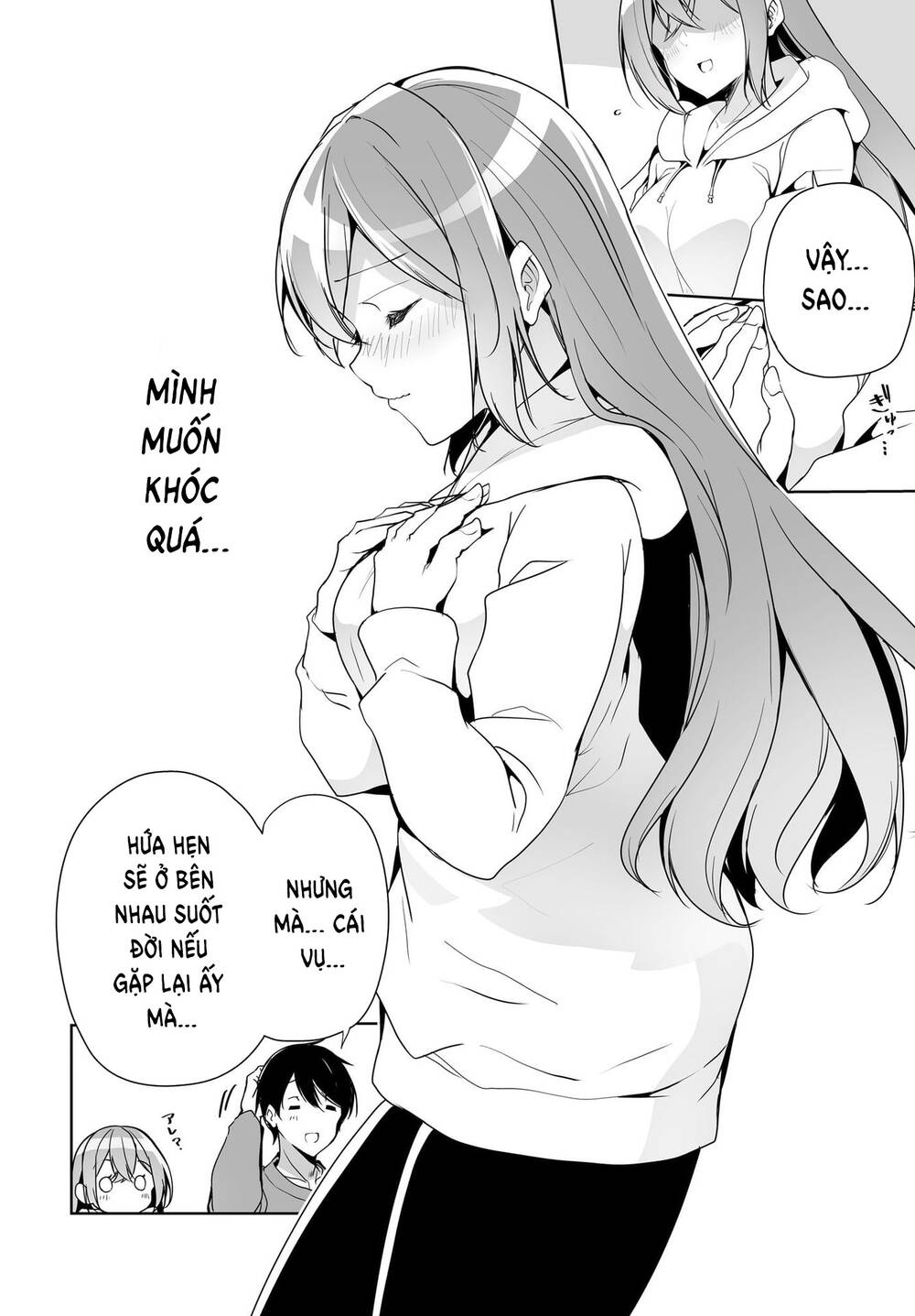 danshi da to omotteita osananajimi to no shinkon seikatsu ga umakuiki sugiru kudan ni tsuite chapter 4 - Trang 2