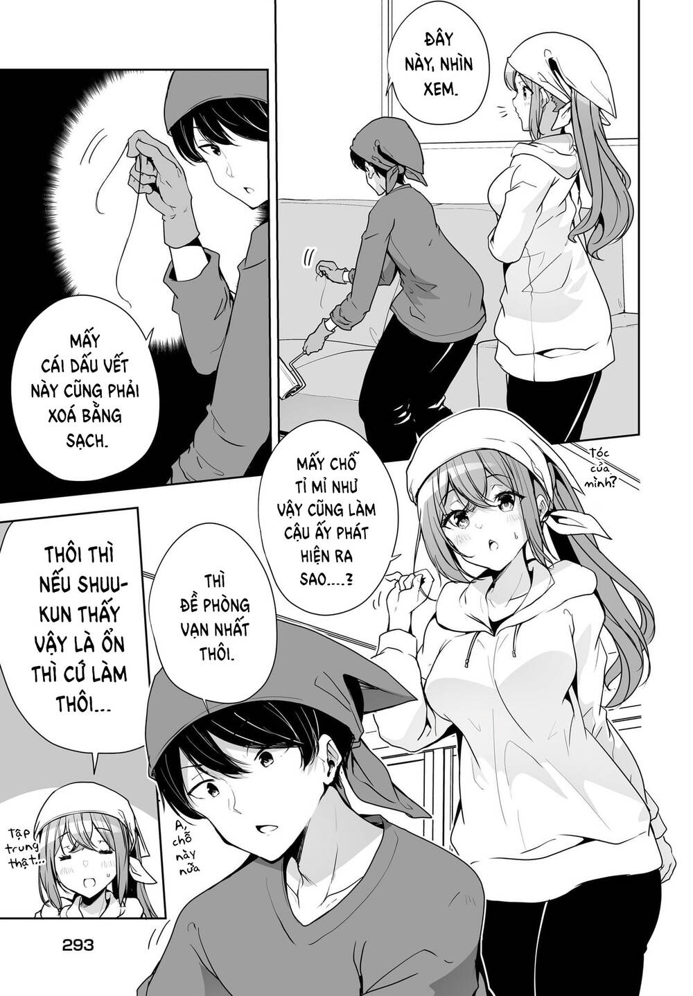 danshi da to omotteita osananajimi to no shinkon seikatsu ga umakuiki sugiru kudan ni tsuite chapter 4 - Trang 2