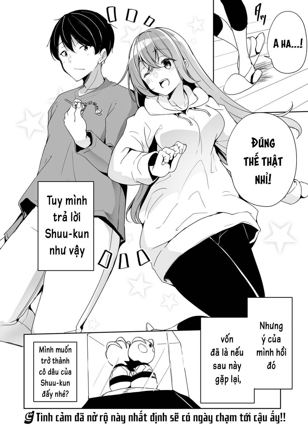 danshi da to omotteita osananajimi to no shinkon seikatsu ga umakuiki sugiru kudan ni tsuite chapter 4 - Trang 2