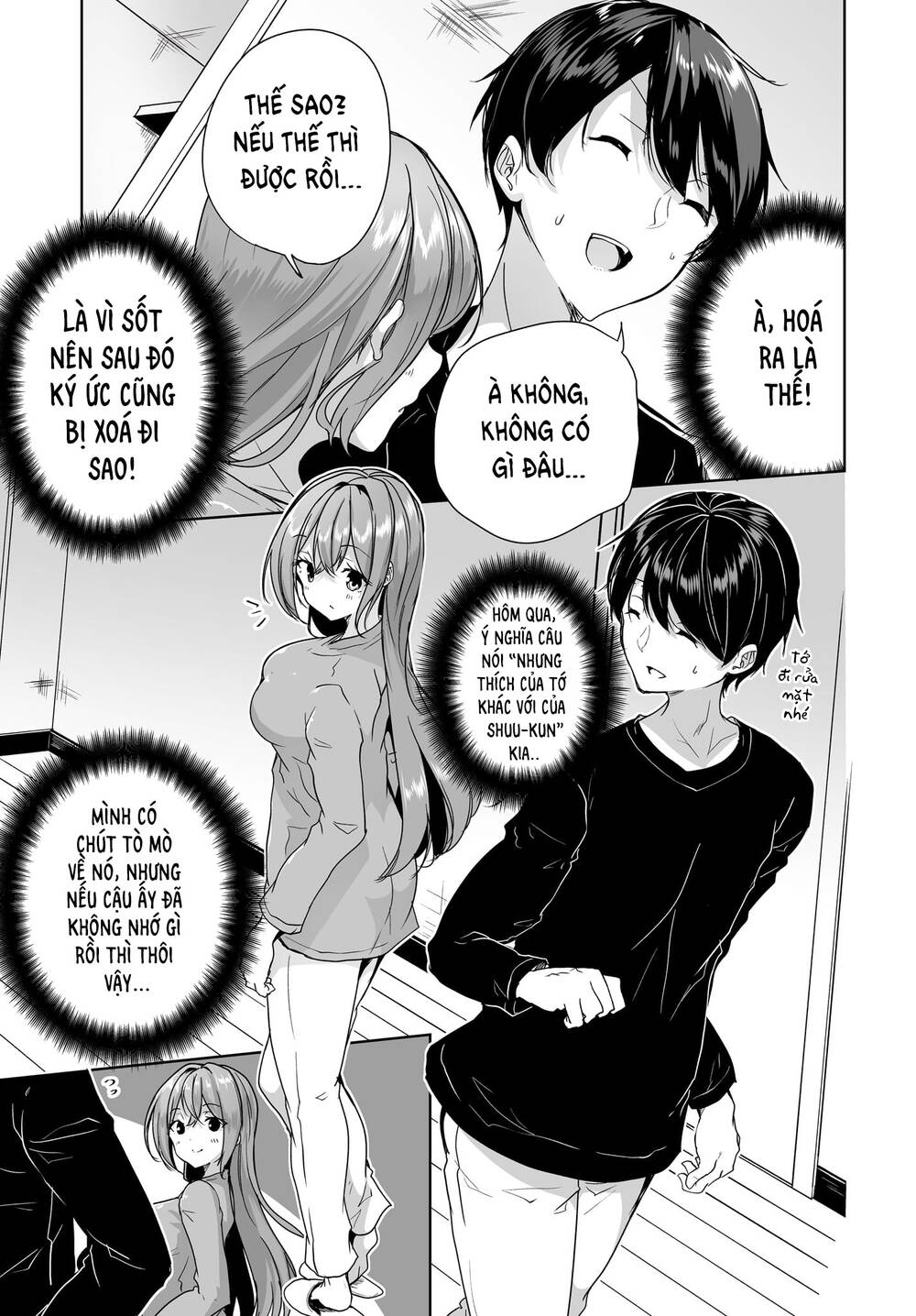 danshi da to omotteita osananajimi to no shinkon seikatsu ga umakuiki sugiru kudan ni tsuite chapter 6 - Trang 2