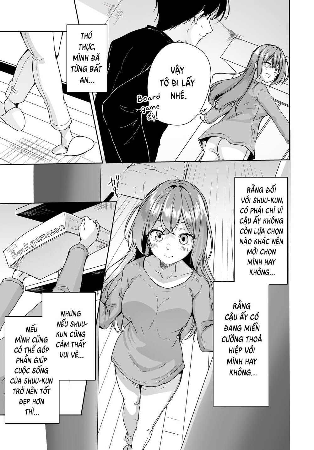 danshi da to omotteita osananajimi to no shinkon seikatsu ga umakuiki sugiru kudan ni tsuite chapter 6 - Trang 2