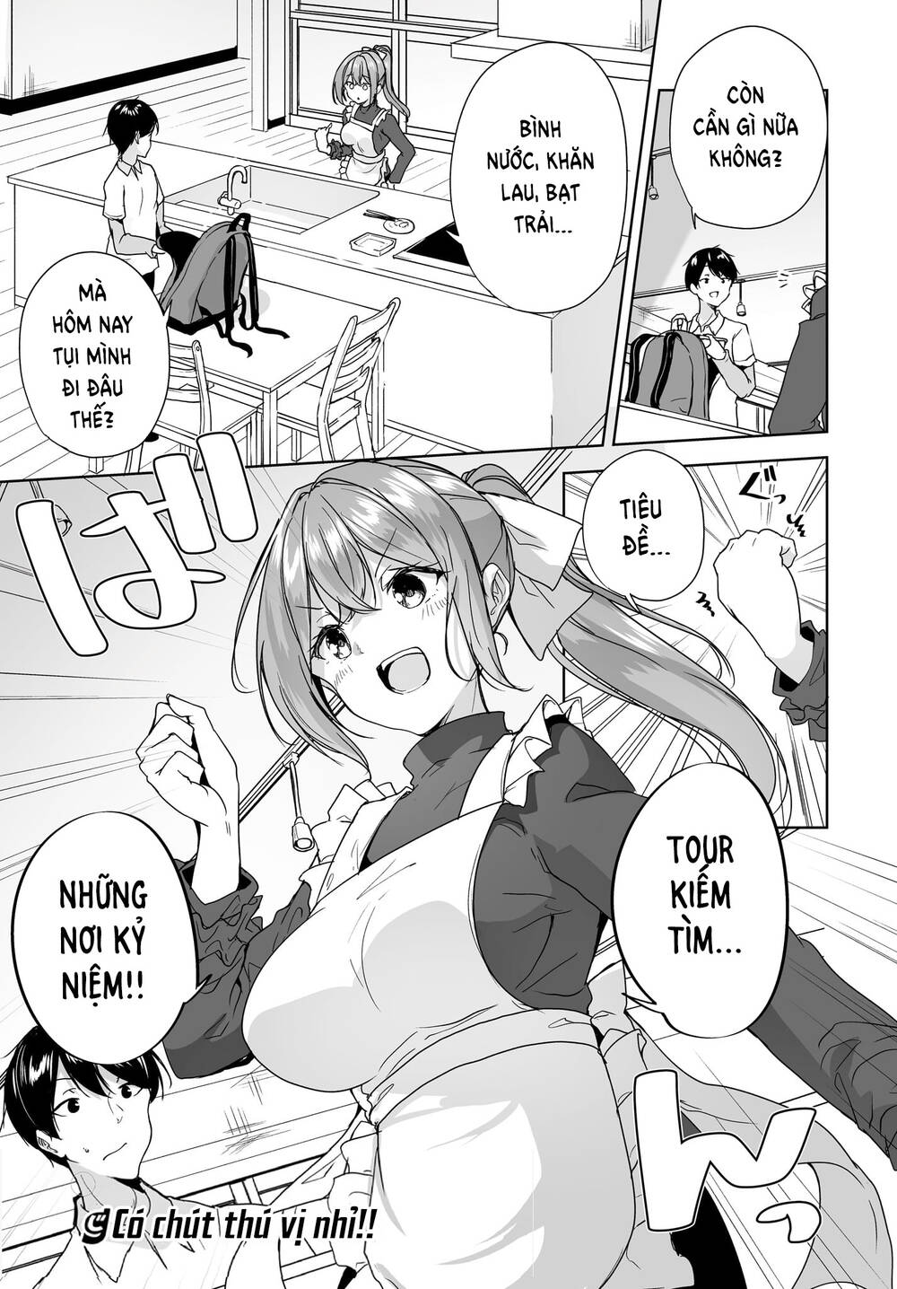 danshi da to omotteita osananajimi to no shinkon seikatsu ga umakuiki sugiru kudan ni tsuite chapter 6 - Trang 2