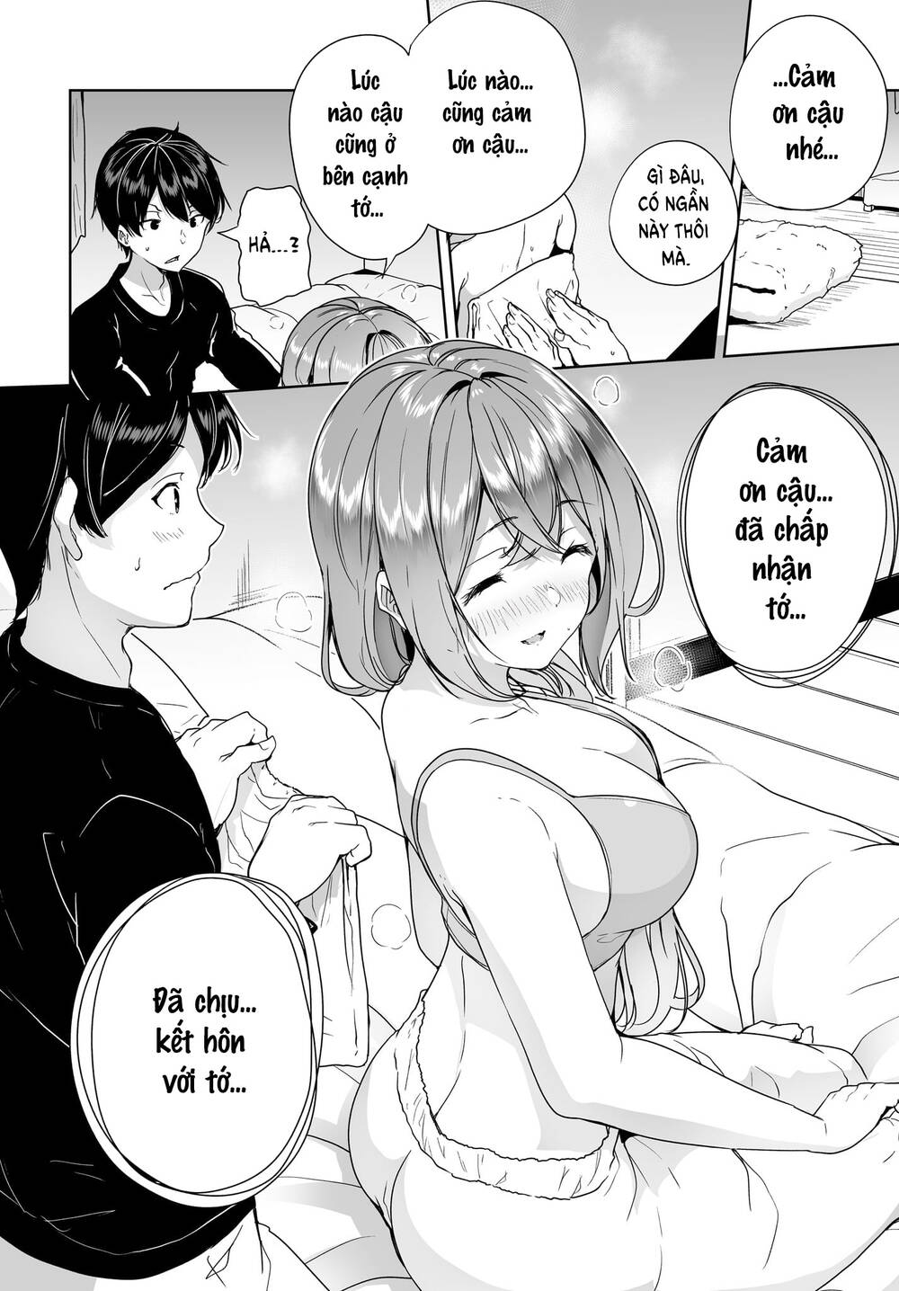 danshi da to omotteita osananajimi to no shinkon seikatsu ga umakuiki sugiru kudan ni tsuite chapter 6 - Trang 2