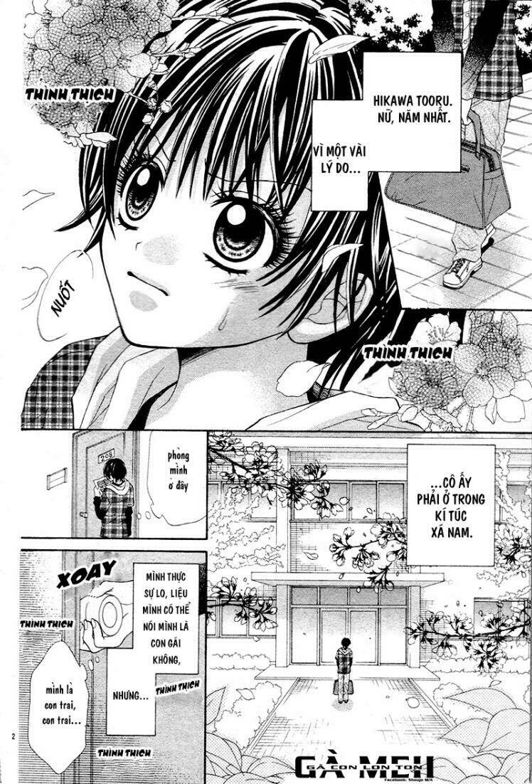 Danshi Ryou de Himitsu no Kiss Chapter 0 - Trang 2