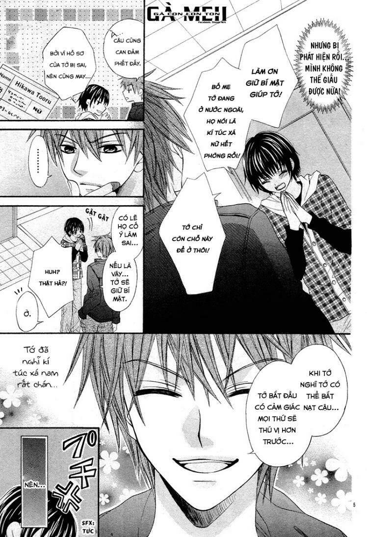 Danshi Ryou de Himitsu no Kiss Chapter 0 - Trang 2