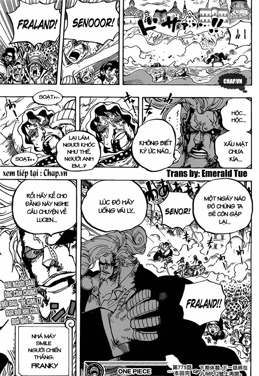 đảo hải tặc chapter 775 - Next chapter 776