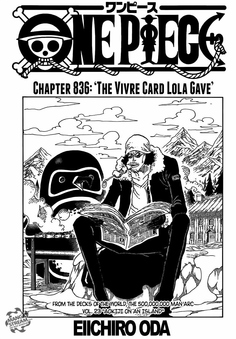 đảo hải tặc chapter 836 - Next chapter 837