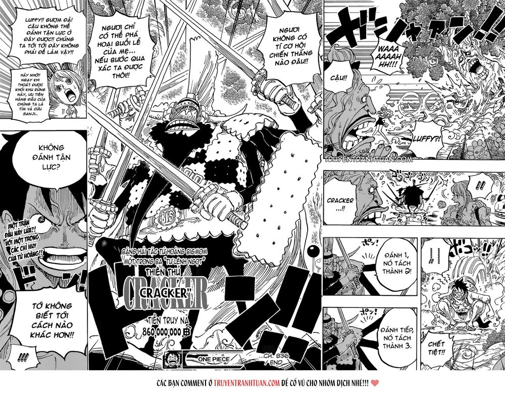 đảo hải tặc chapter 836 - Next chapter 837