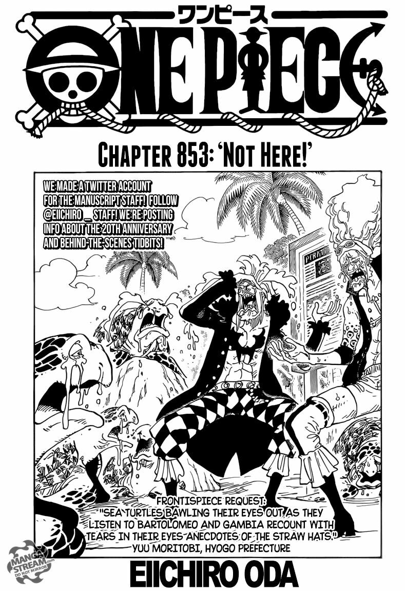 đảo hải tặc chapter 853 - Trang 2