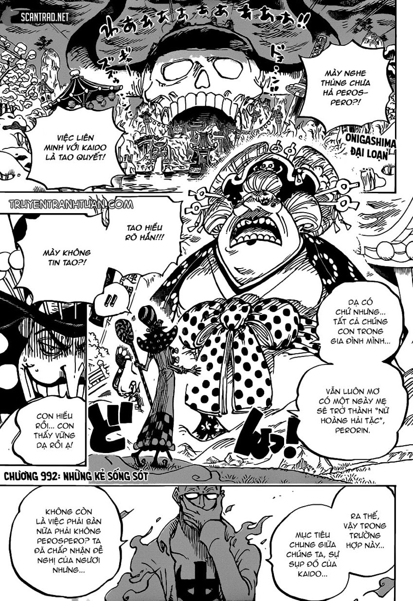 đảo hải tặc chapter 992 - Next chapter 993