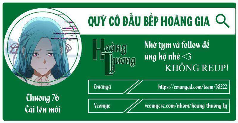 đầu bếp hoàng gia chapter 76 - Next Chapter 76.1