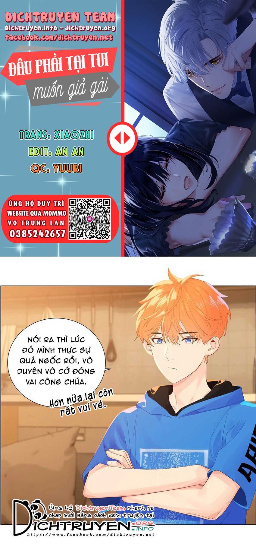 đâu phải tại tui muốn giả gái chapter 80 - Trang 2