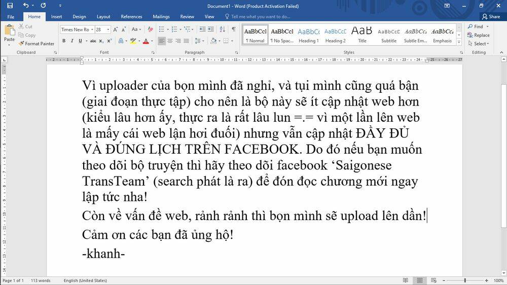 days chapter 113: - cha, mẹ, và chàng trai bé nhỏ (chap này cảm động quớ hichic) - Trang 2