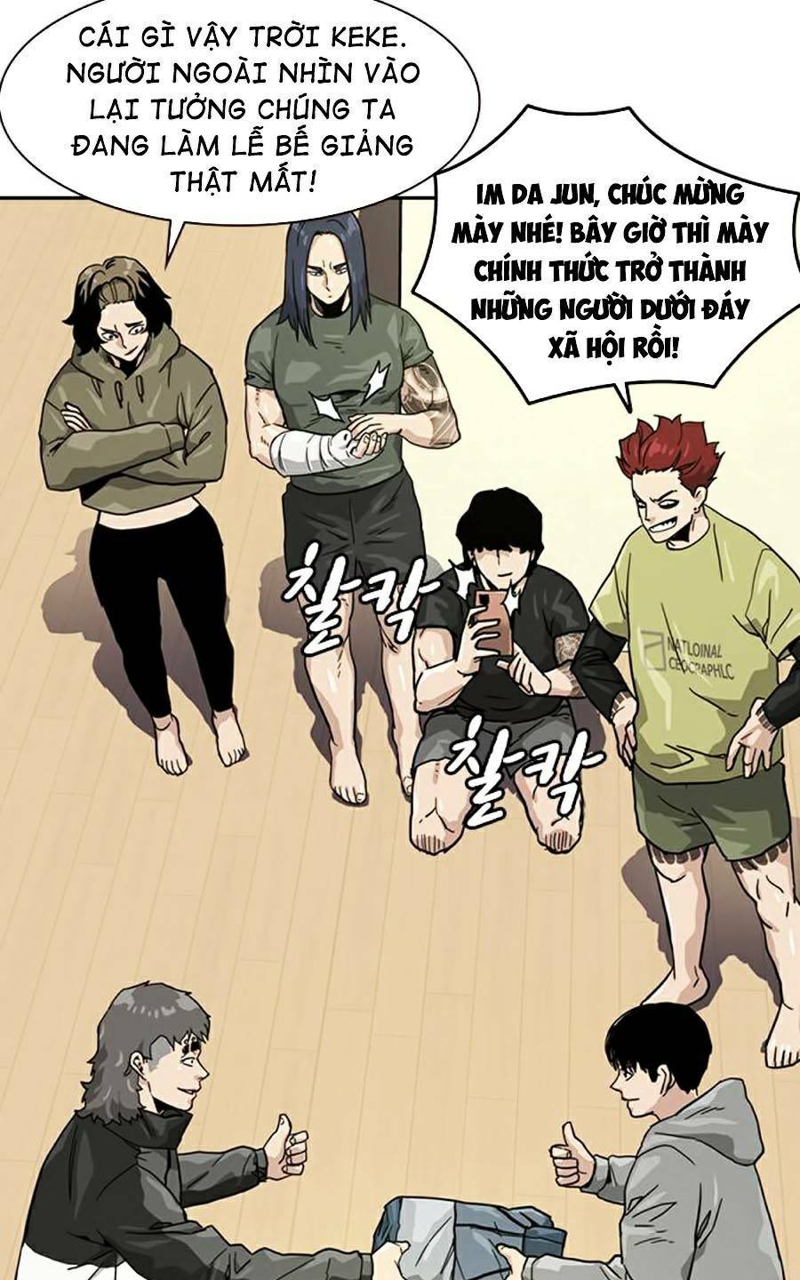 để có thể sống sót chapter 32 - Trang 2