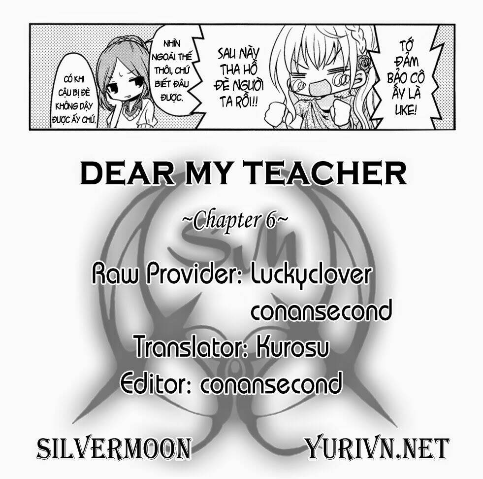 Dear My Teacher Chapter 6 - Trang 2