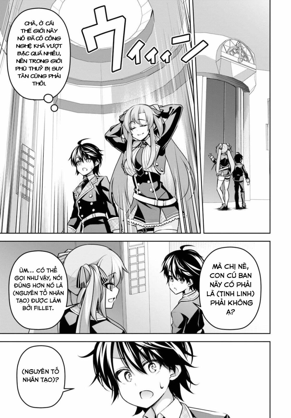 demon's sword master of excalibur school chapter 12 - Trang 2