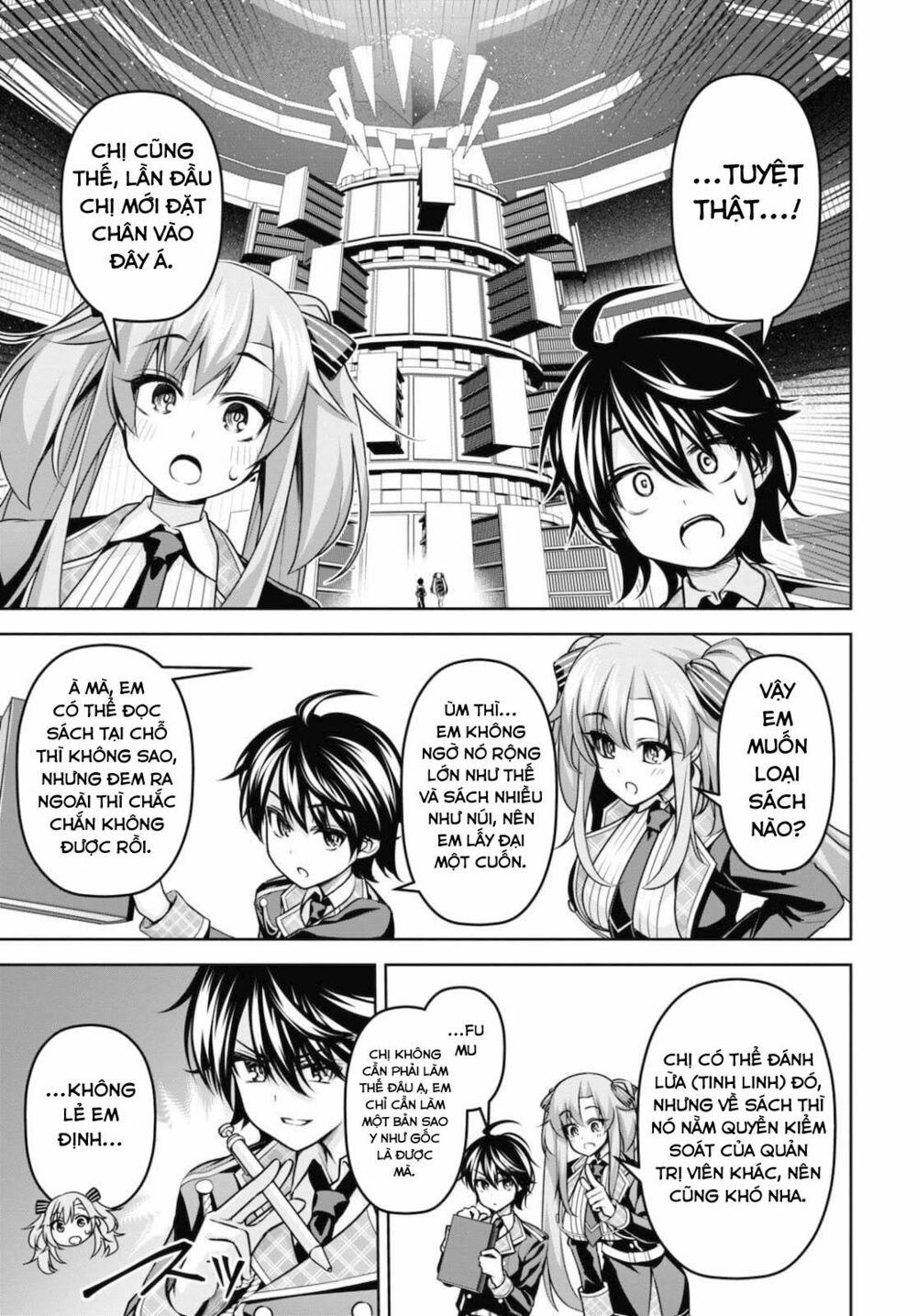 demon's sword master of excalibur school chapter 12 - Trang 2