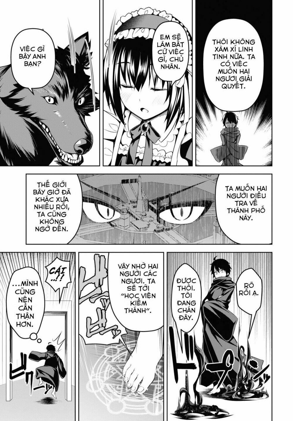 demon's sword master of excalibur school chapter 3 - Trang 2