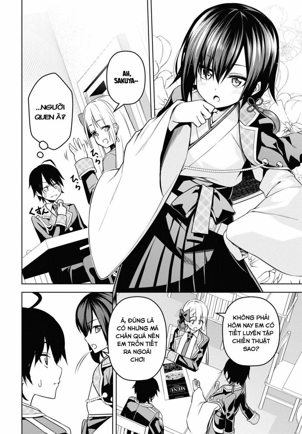 demon's sword master of excalibur school chapter 4 - Trang 2