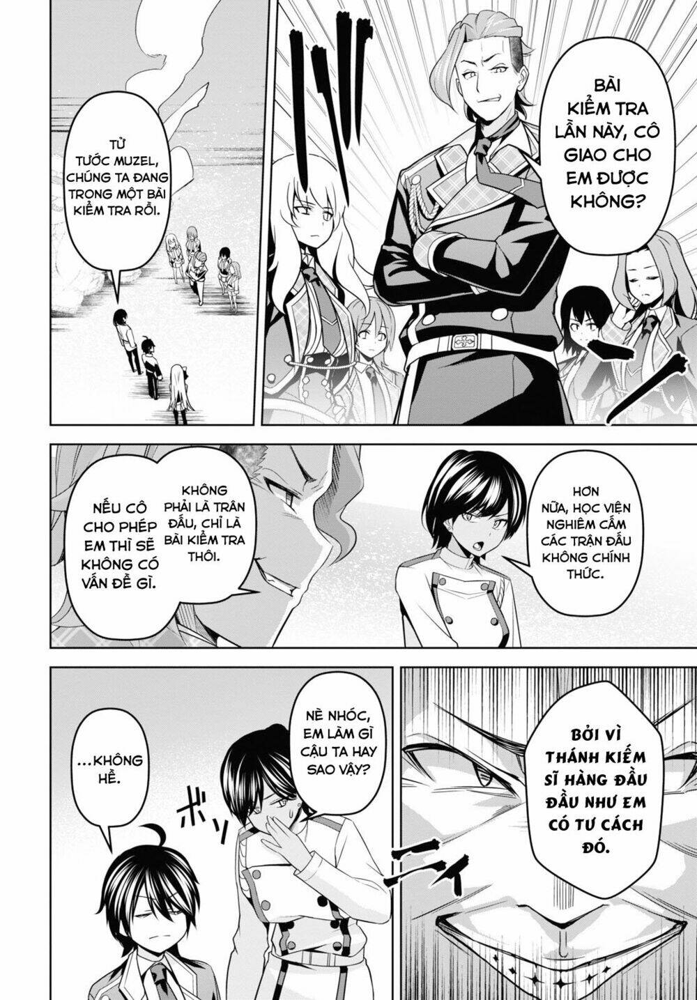 demon's sword master of excalibur school chapter 4 - Trang 2