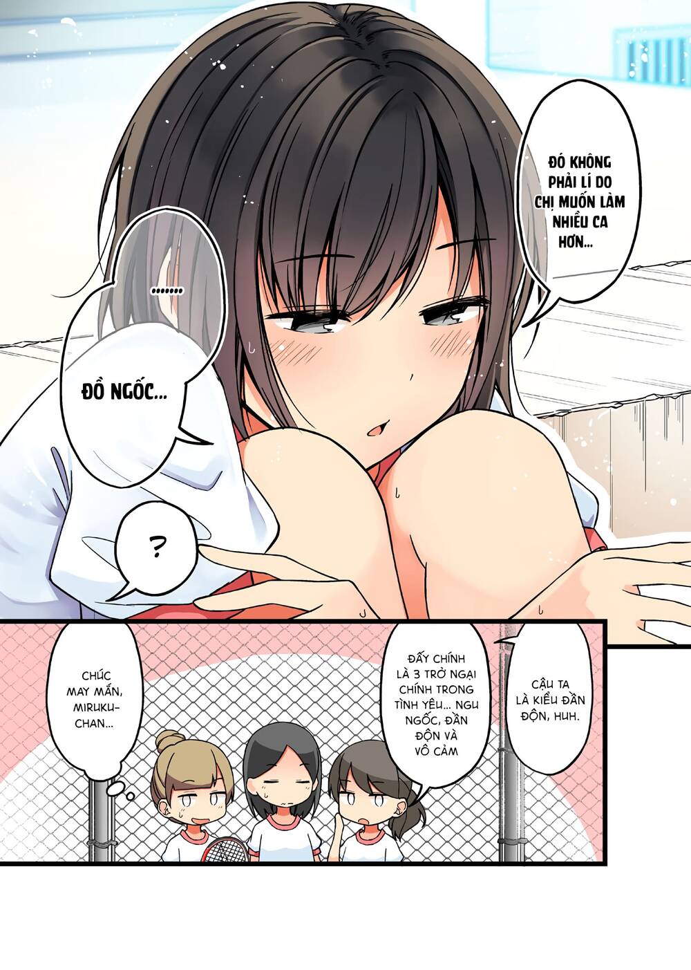 đi chơi cùng nữ game thủ chapter 47: chúc may mắn, miruku-chan - Trang 2