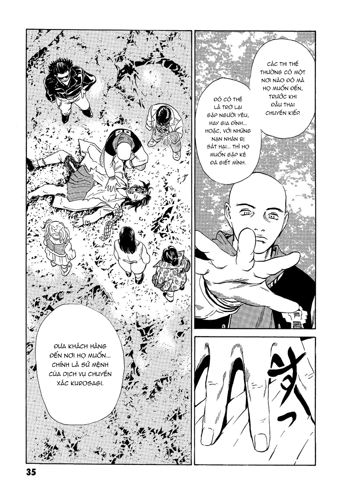 Dịch vụ Chuyển xác Kurosagi Chapter 36 - Next Chapter 37