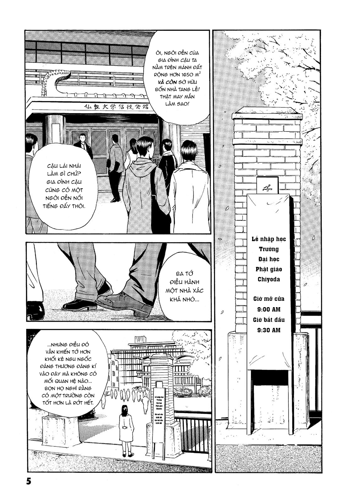 Dịch vụ Chuyển xác Kurosagi Chapter 36 - Next Chapter 37