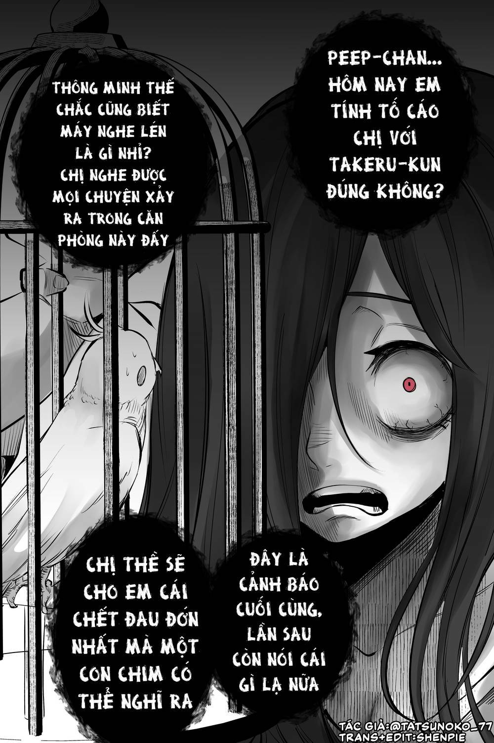 điều mà chú vẹt muốn cảnh báo chapter 4 - Trang 2