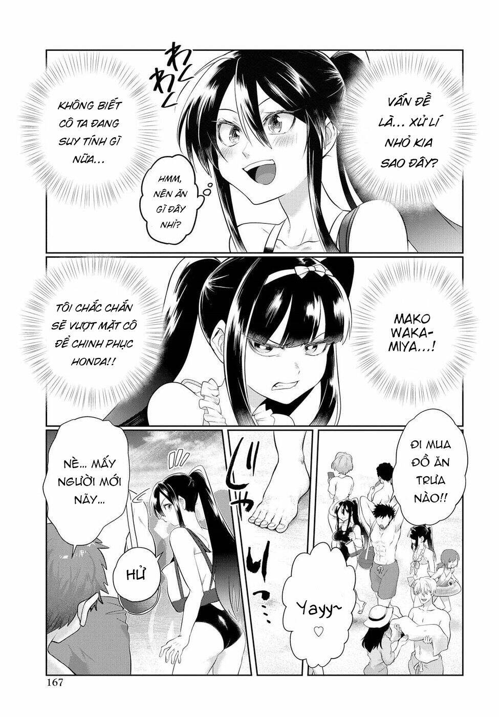 do chokkyuu kareshi x kanojo chapter 10: gal on the beach - Trang 2