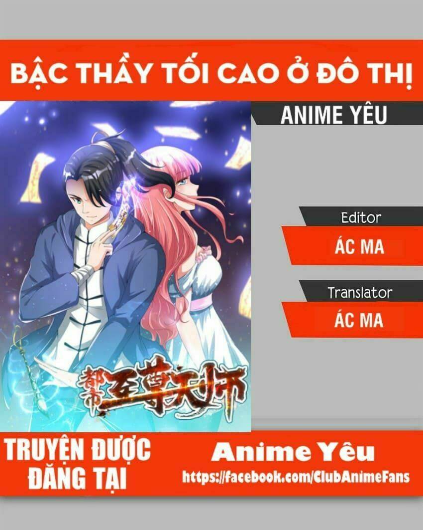 đô thị chí tôn thiên sư chapter 12 - Next chapter 13