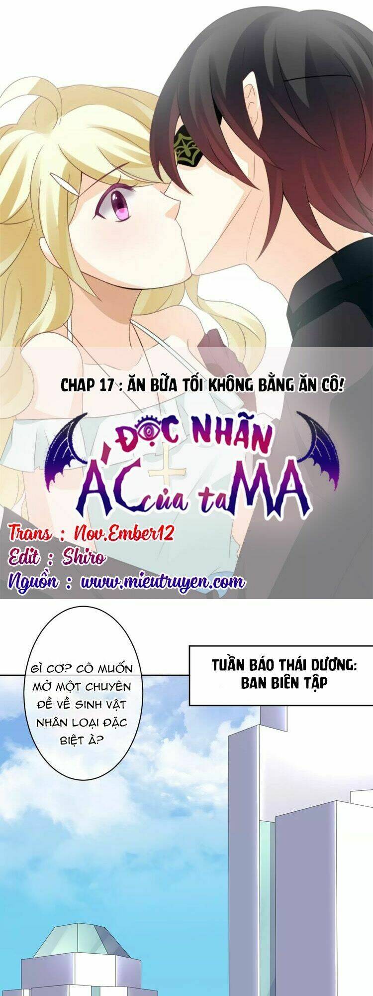 Độc Nhãn Ác Ma Của Ta Chapter 17 - Trang 2